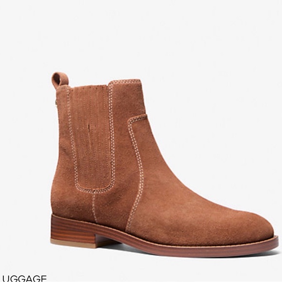 Michael Kors Ella Suede Chelsea Boot - Picture 1 of 3